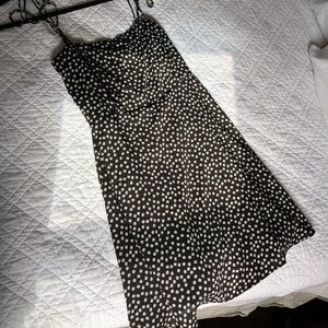 David and Dani black floral dress